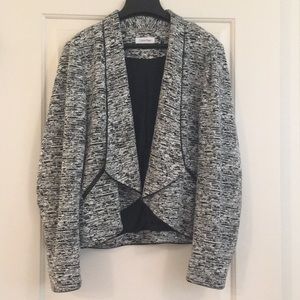 Calvin Klein Draped-front Blazer
